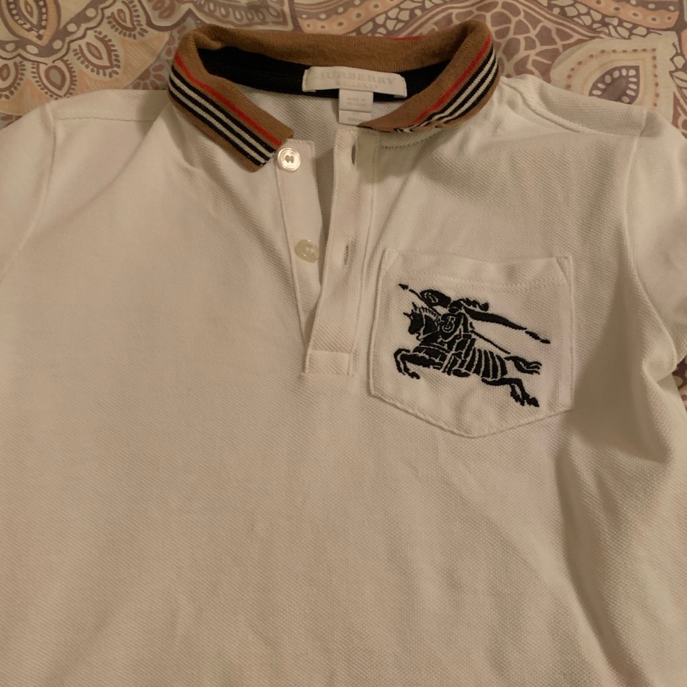 Toddler Boy Burberry Polo shirt